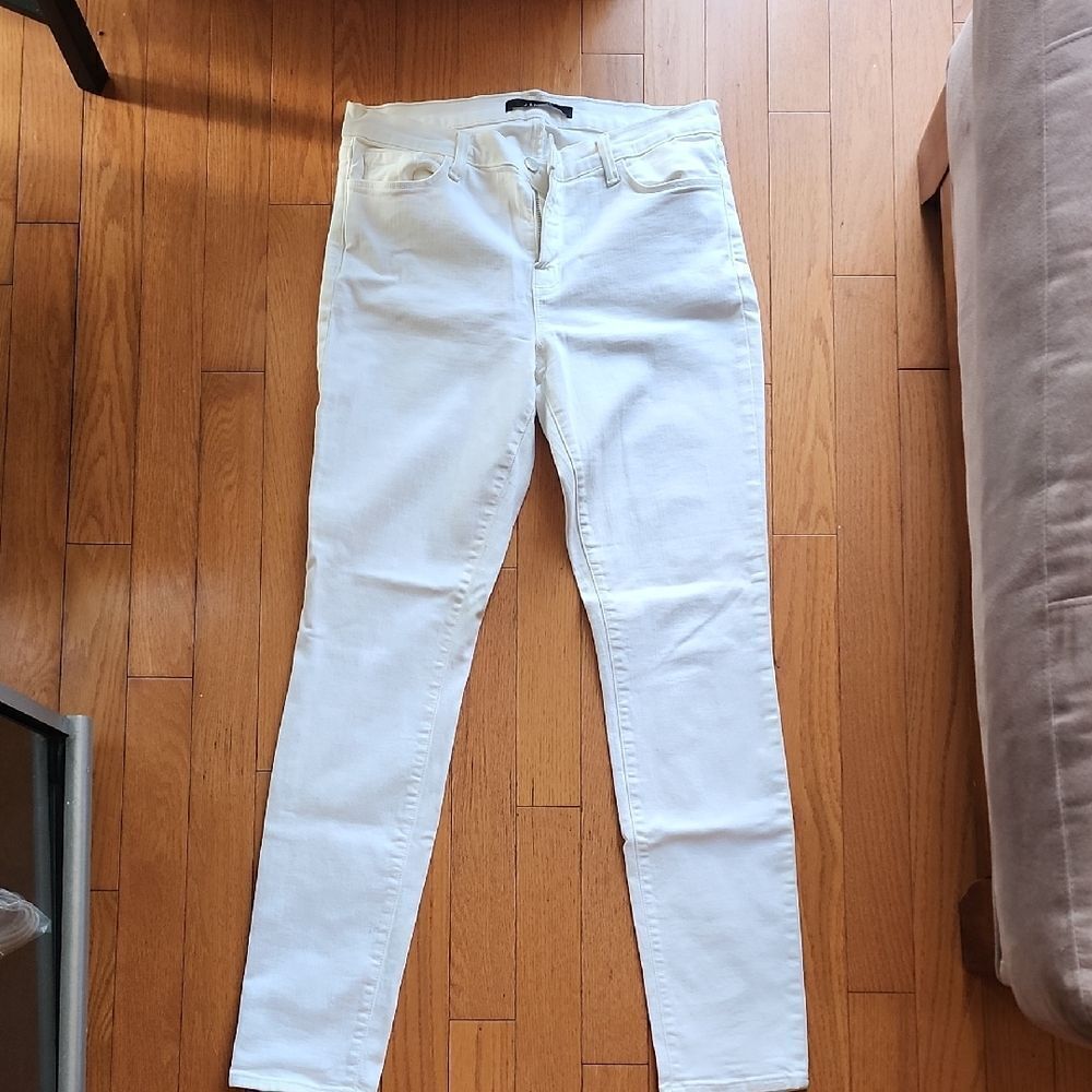 J Brand Women's White Skinny Jeans